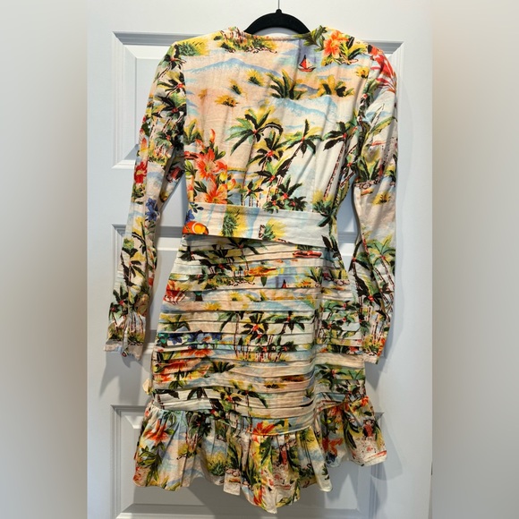 ROCO SANDS- ABSOLUTELY stunning Tropical Dress. Sz Small - Picture 7 of 11